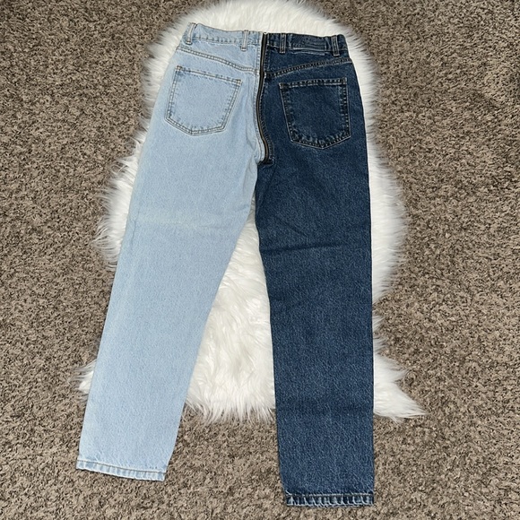 Revice Yin Yang Color-block Jeans - Picture 9 of 11